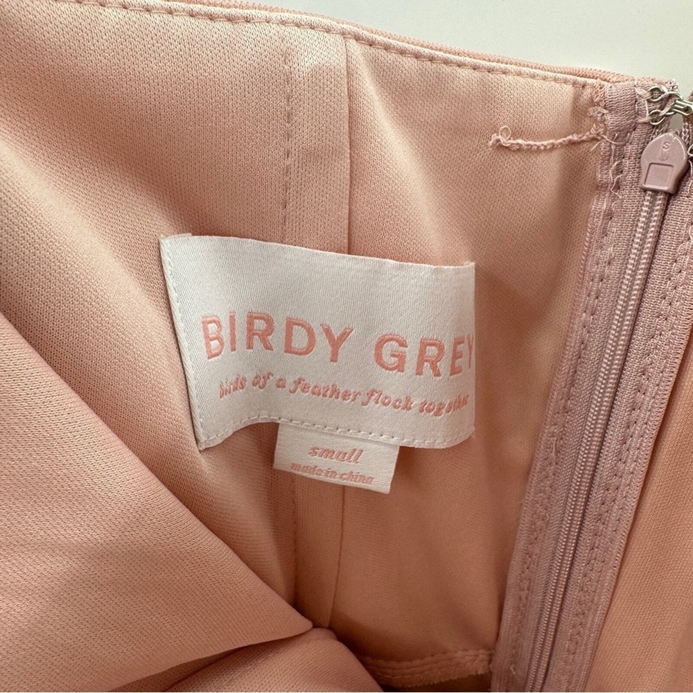 Birdy‎ Grey NWT Christina Dress Women's Size Small Rose Quartz Tulle Convertible - Picture 11 of 13